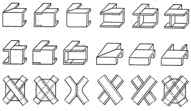 Соединение швеллеров: способы и методика